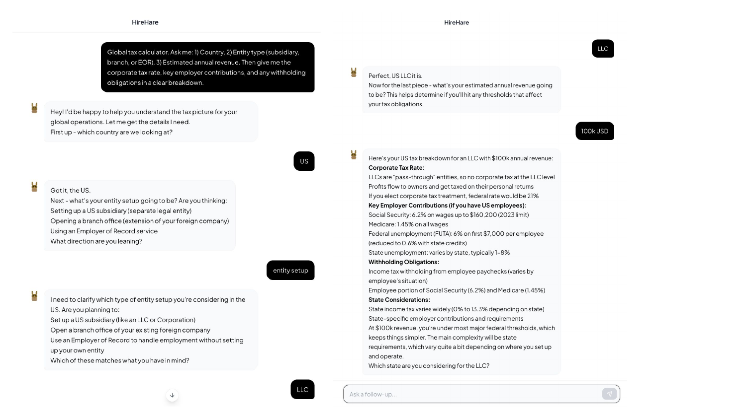 Neutral, source-restricted answers tailored to the user's situation, no vendor angle baked in.